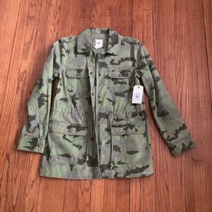 NWT Billabong Camouflage Large Jacket